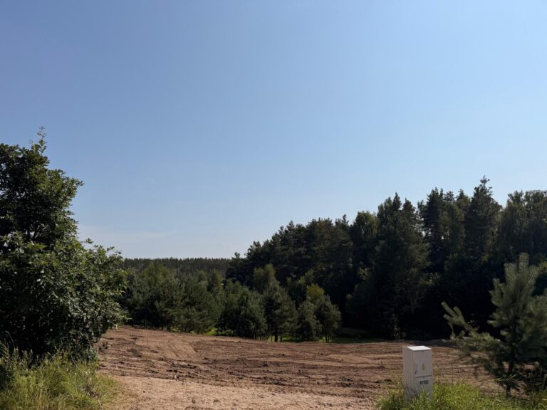 Działka budowlana – Gołubie, ul. Jarzębinowa – 1208 m²